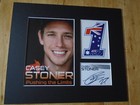 Casey Stoner Moto GP Genuine Signed Authentic Autograph UACC / AFTAL.