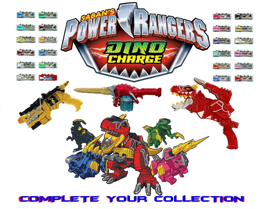 Power Rangers Dino Charge Morpher Holder Energem Complete Your