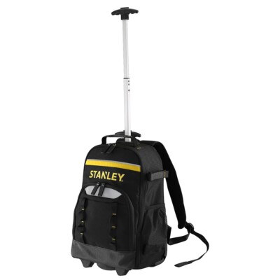 Stanley Essential Rucksack mit Teleskopgriff Werkzeugkoffer Werkzeugkasten 