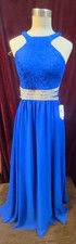 Xtraordinary Prom Wedding Formal Gown Dress Royal Blue Size 5 New
