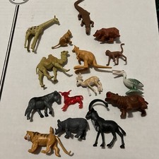 vintage animal toy lot of 15