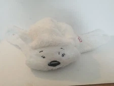 Coca-Cola Polar Bear Hat Plush Aviator Style Cozy Winter