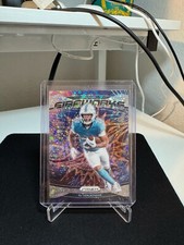 2024 Panini Prizm - Fireworks De'Von Achane #12 No Huddle Prizm