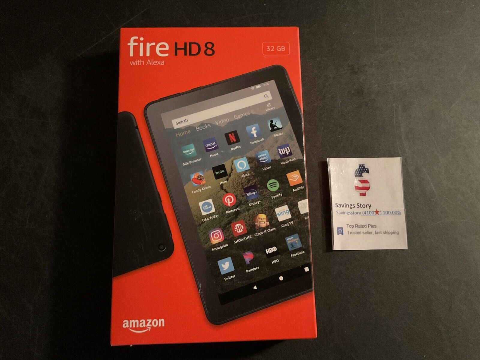 Amazon Fire HD 8 Tablet (10th Gen, 2020 Release) 32GB 8in Black NEW/Sealed