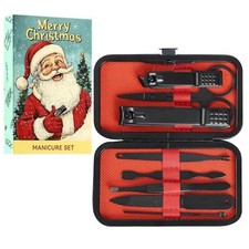 Manicure Set - Stocking Stuffers for Men Women, 8 Pieces Stainless Steel...
