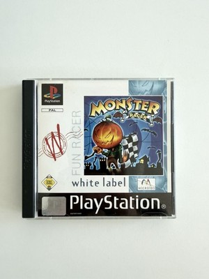 Monster Racer (PS1)   White Label / Microïds Fun Racer (CIB / Vollständig)