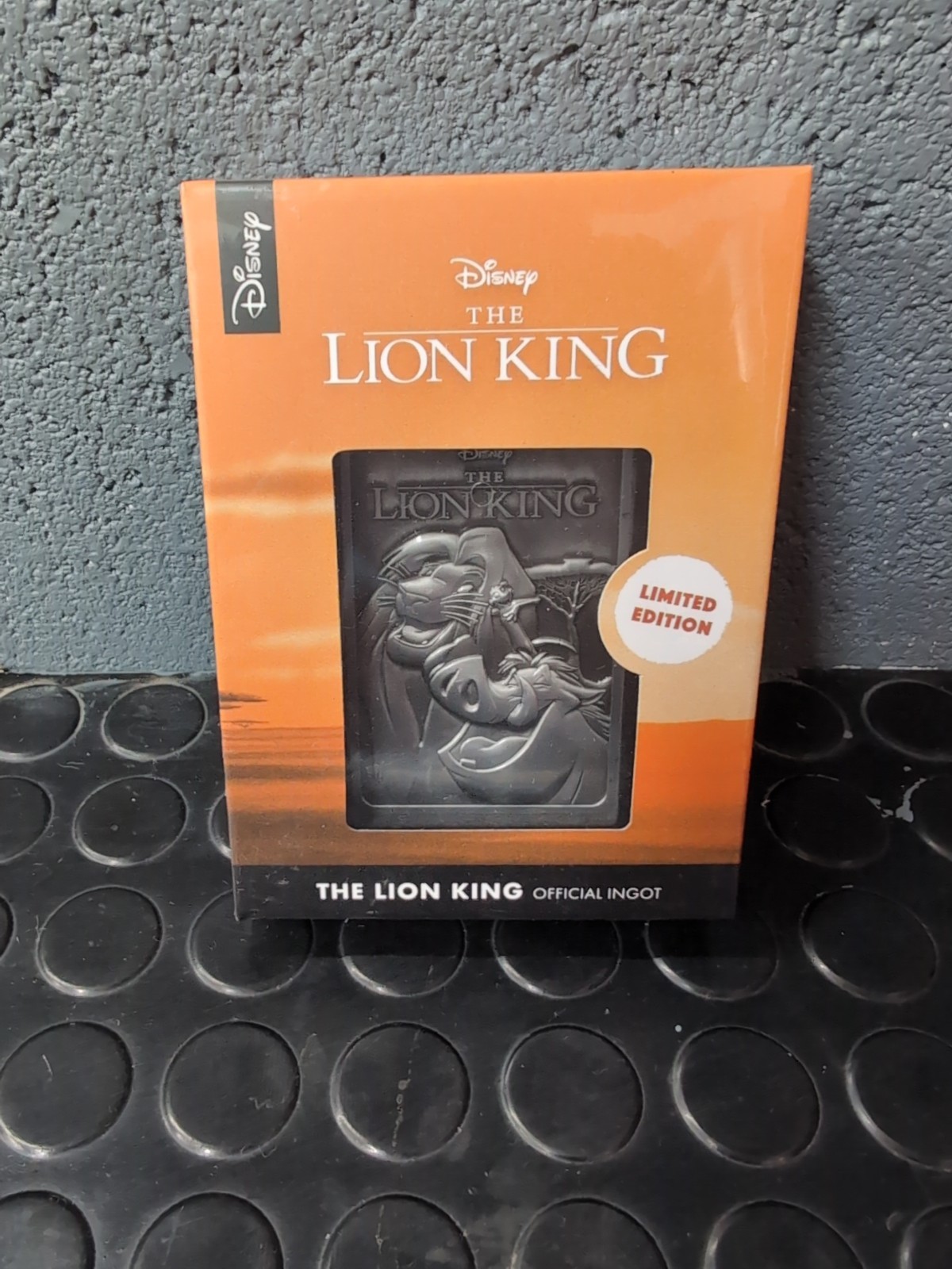 Disney Limited Edition Lion King Ingot - Only 5000 Worldwide