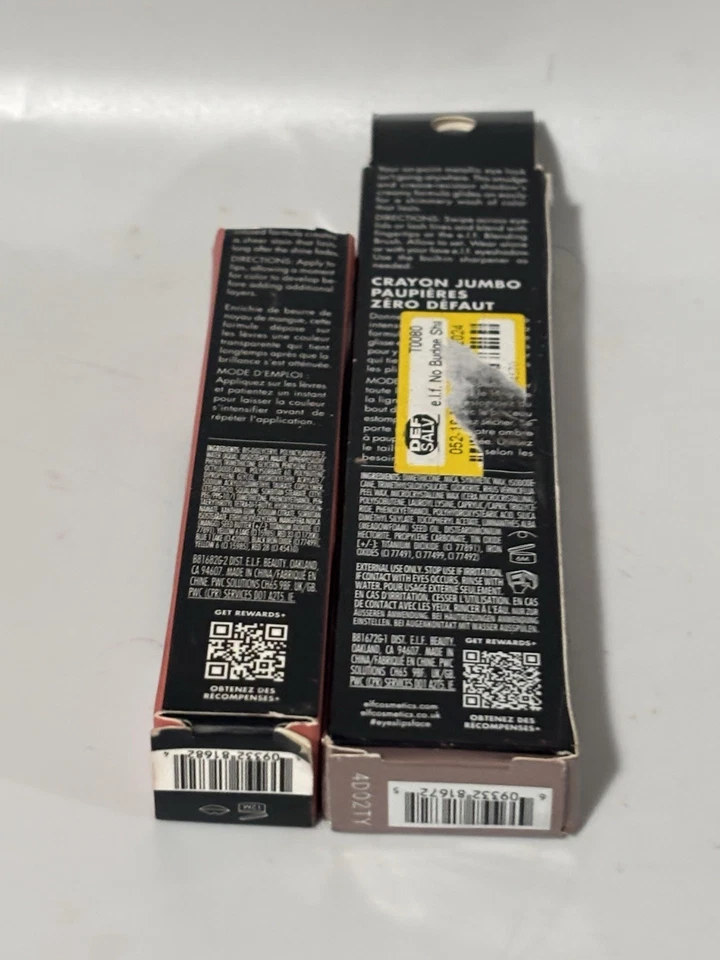 Elf Glossy Lip Stain Pinkies Up 81682 + No Budge Shadow Stick - Image 4 of 4