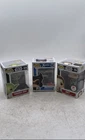 Funko Pop! Star Wars Rey Dagobah Yoda Wolverine And X-Men Bobblehead Lot Of 3