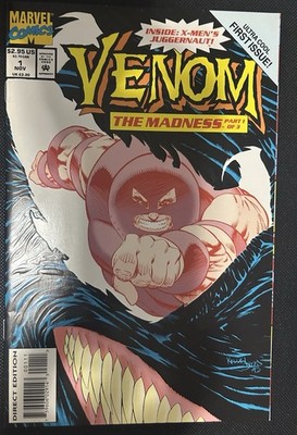 Venom The Madness #1, 2 3 Complete Series Set 1993 Marvel Comics NM or better.