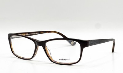 NEW MARCHON NYC FLATIRON 210 BROWN AUTHENTIC EYEGLASSES 52-16