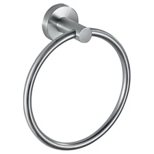 Towel Ring, Bathroom Hardware Accessories, Wall-Mounted Towel Ring, Simple Ro...