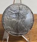1998 $1 American Eagle 1 oz Fine Silver Brilliant Uncirculated Coin NICE!