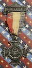 Original Grand Army Republic GAR Civil War Veteran Medal 1914 Detroit Michigan