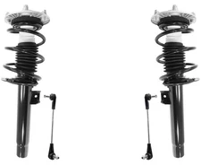 Front Complete Struts Assembly & Sway Bar Links Fits BMW 320I 2013-2015