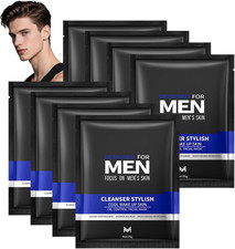 8pcs Mens Face Mask - Hydrating Face Mask Set Men Skincare Sheet Masks Skincare