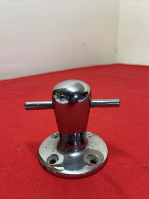 Marine Perko Bollard Mooring Bitt Chrome Over Bronze Finish Used Condition Boat