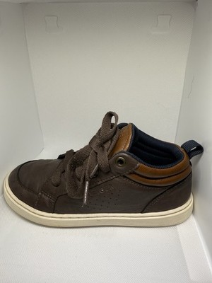Tommy Hilfiger brown sneakers for boys, size 2