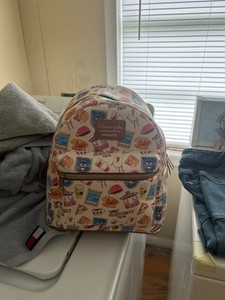 NWT Loungefly Gilmore Girls APO Icons Luke's Diner Mini Backpack 