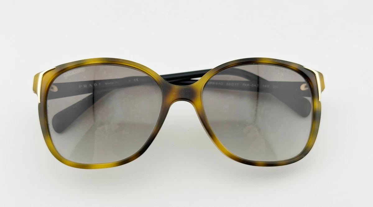 Prada SPR 01O TKR-0A7 Oversized Sunglasses 55-17-140 - *Frame Only