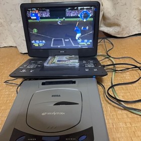 Operation confirmed, SEGA Saturn console set HST-3200, Heisei retro game