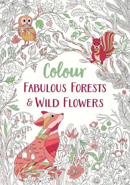 Fabulous Forests And Wild Flowers | An Anti-Stress Colouring Book | Books | Buch-image