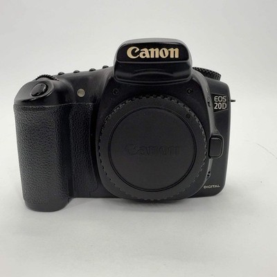 Canon EOS 20D 8.2MP Digital SLR Camera - Black (Kit w/ EF-S 18