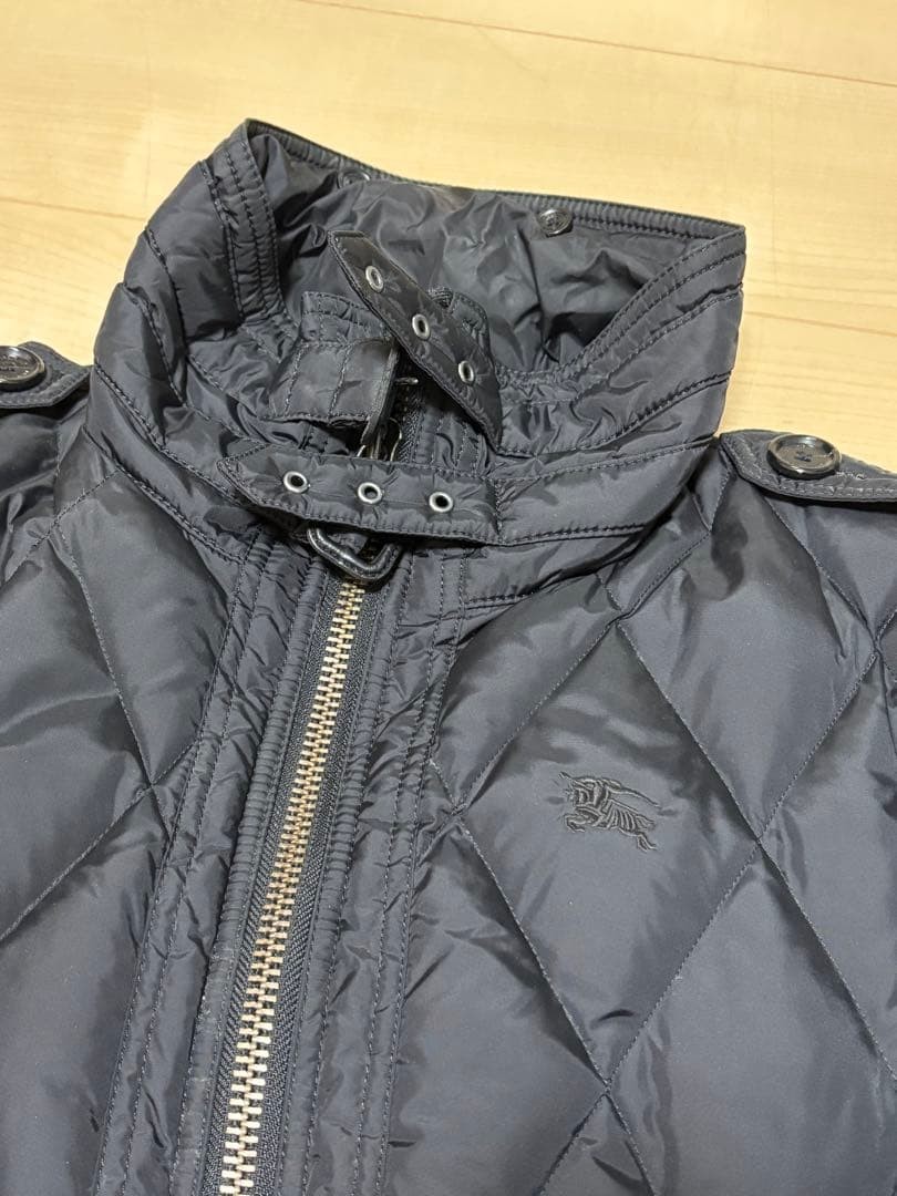 Burberry Black Label Down Jacket Fur-less Used Slim Fit Men's Outerwear thumbnail 4