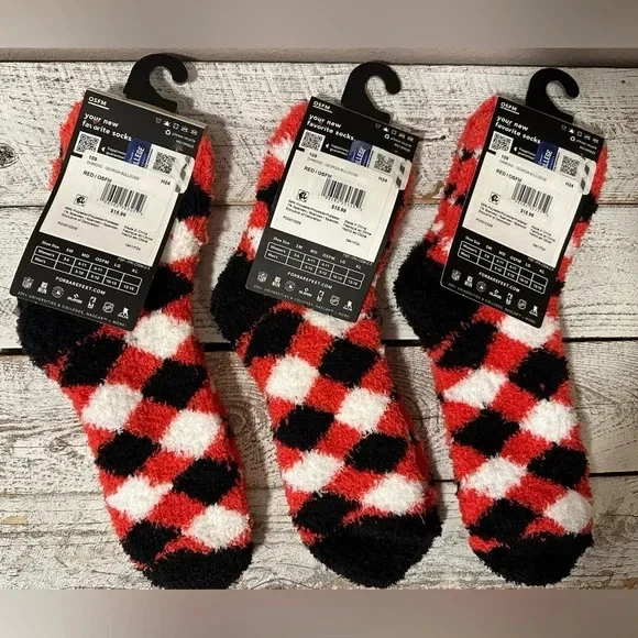 Bundle of Georgia Bulldogs Cozy Socks, size OS - NIP/NWT - Image 2 of 4