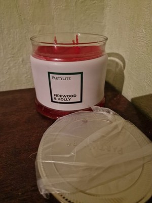 Partylite - 3-Docht-DWG - G73H2081 - Firewood & Holly