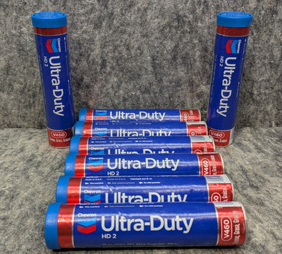 Chevron Ultra Duty EP2 Grease - 8 Pack High Performance Lubricant