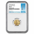 2024 1/10 oz American Gold Eagle MS-70 NGC  (First Day of Issue)