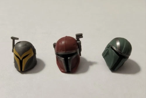 Star Wars The Mandalorian, The Armorer's Forge Playset: 3 Helmets exclusive