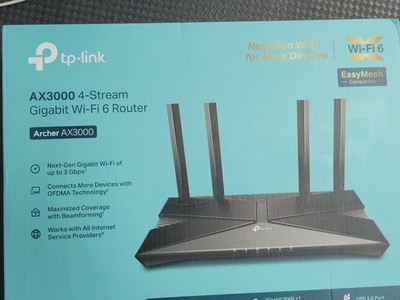 TP-LINK Archer AX3000 Dual-Band Wi-Fi 6 Router