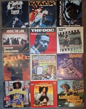 Rap Hip-Hop Singles 12" Vinyl Records Job Lot . 