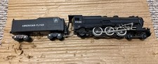 AC Gilbert American Flyer S Gauge Steam Freight Train Set - UNTESTED