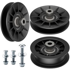 532194326 V-Groove Idler Pulley 532194327 Flat Idler Pulley with Craftsman,...