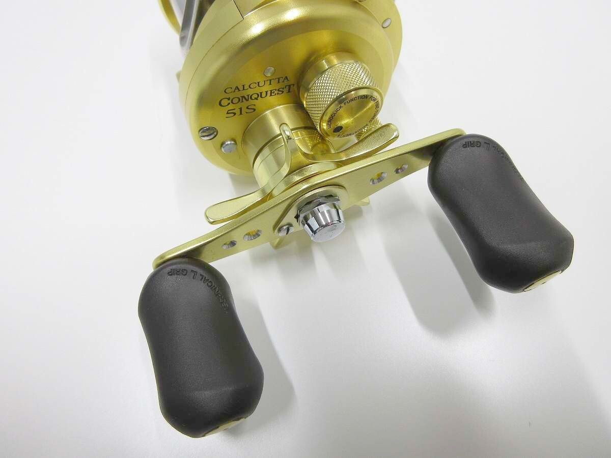 リール SHIMANO CALCUTTA CONQUEST 51S SHIMANO CALCUTTA CONQUEST 51S BAITCASTING REEL FISHING JAPAN
