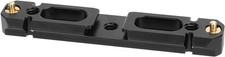 CAMVATE NATO Safety Rail with Cold Shoe & 1/4"-20 Accessory Mount (3.9") - 3419