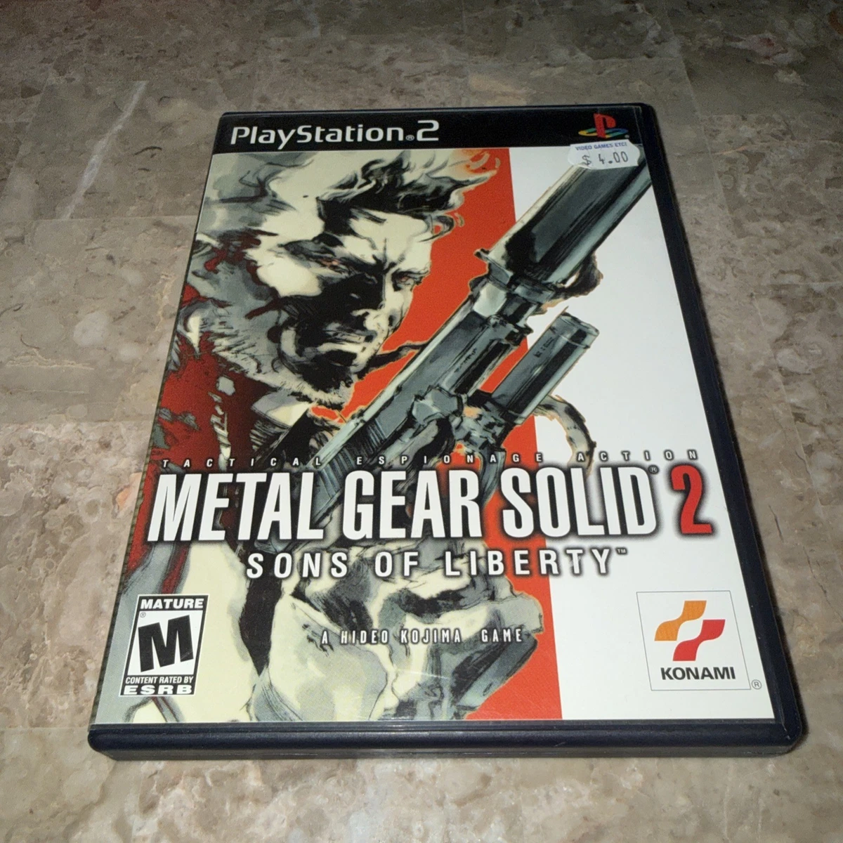 Preços baixos em Sony Playstation 2 Metal Gear Solid 2: Sons of