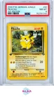 PIKACHU 1ST EDITION POKEMON GERMAN JUNGLE 2000 60 PSA 8