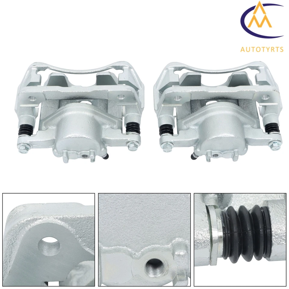 Pinza de freno delantera 2 piezas para Honda Accord 1991-97 CR-V 97-01 Odyssey 95-98 Foto 2 de 4