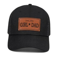 Girl and Dad Hat Gifts for Father Men from Daughter One Size 01.black-black