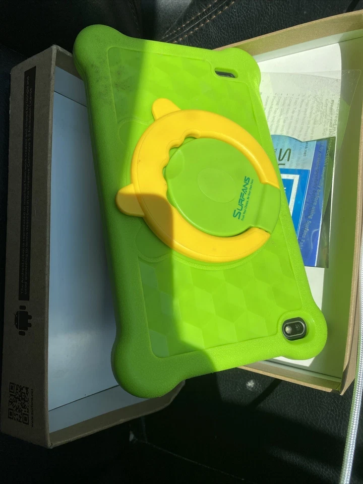 Kids Tablet, 7 inch Android Tablet 6GB RAM CRACKED SCREEN FOR CASE OR PARTS - Imagem 3 de 3