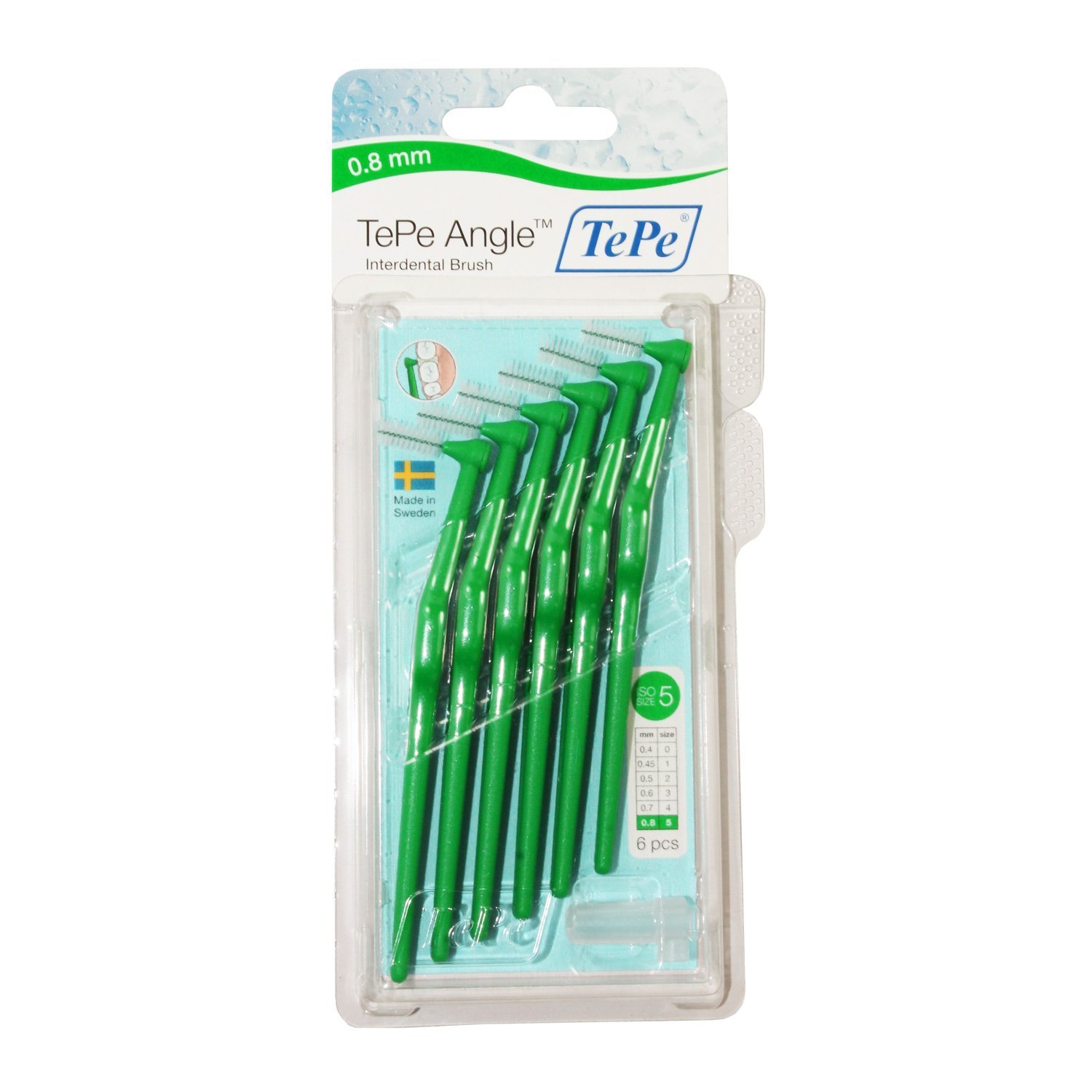 TePe Angle Brushes (6 Brushes in a pack), All Sizes , Best Price & Fast