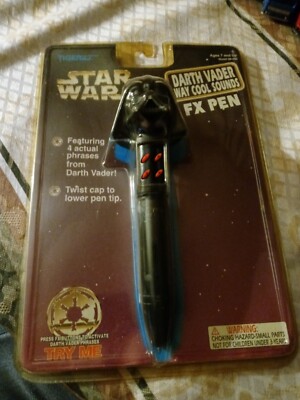 1997 VINTAGE STAR WARS TIGER ELECTRONICS DARTH VADER FX PEN NEW