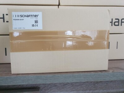 EMC FILTER, SCHAFFNER, FS23638-20-07, 20A, single phase