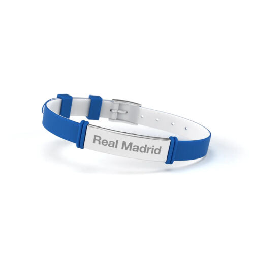 Real Madrid CF Blue Fashion Bracelet Original Licensed Product - 第 1/2 張圖片