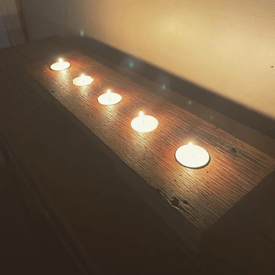 handmade tea light holder - Image 3 of 4