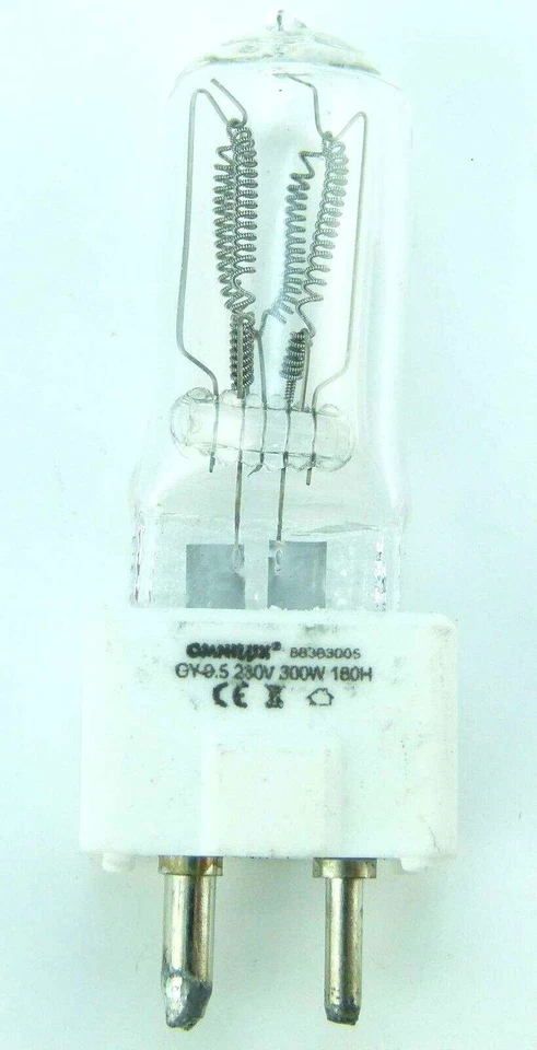 Omnilux Halogenlampe 230V 300W Gy9,5 Gy-9,5 180h Studiolampe für Raylight System - Bild 2 von 4